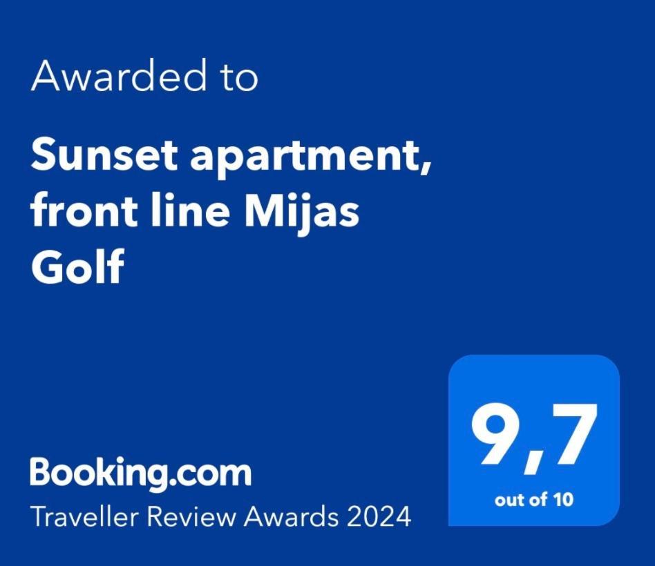 Sunset Apartment, Front Line Mijas Golf Kültér fotó